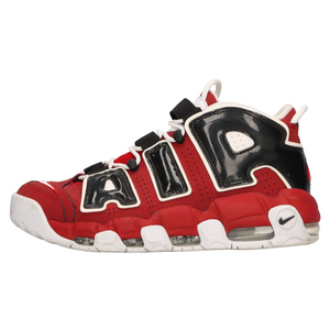 NIKE ナイキ AIR MORE UPTEMPO 96 エア モア アップテンポ モアテン ハイカットスニーカー レッド US9/27cm 921948-600