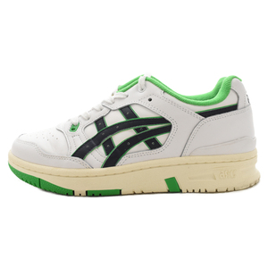 ASICS アシックス EX89 1201A476-106 ローカットスニーカー ホワイト/グリーン US7.5/25.5cm