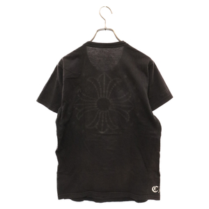 CHROME HEARTS クロムハーツ CH T-SHRT バックロゴプリント半袖Tシャツ ブラック