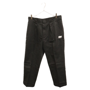 WIND AND SEA ウィンダンシー × DICKIES TUCK CHINO PANT ディッキーズ タックチノ ワークパンツ ブラック WDS-ITLIV-16