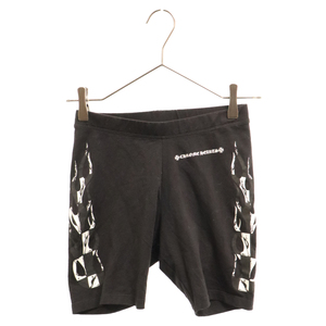 CHROME HEARTS クロムハーツ × MATTY BOY FLAMES BIKER SHORTS × マッティボーイ バイカーショーツ ハーフパンツ レディース ブラック