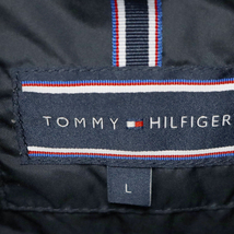 TOMMY HILFIGER トミーヒルフィガー Quilted Jacket キルトミックスファブリックキルティングナイロンジャケット ネイビー 08878A3348_画像5