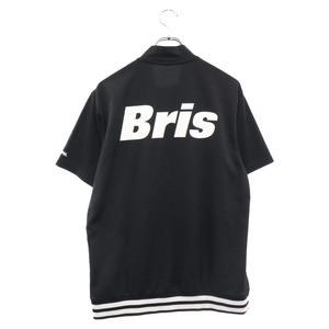 エフシーアールビー/エフシーレアルブリストル 23SS リブライン 半袖Tシャツカットソー ブラック FCRB-230023