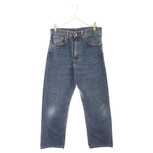 Levi's リーバイス 90s VINTAGE 96年製 502 BIG E 復刻 ボタン裏J22 スリムストレート デニムパンツ インディゴ