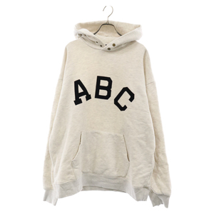 FEAR OF GOD フィアオブゴッド SEVENTH COLLECTION ABC Hoodie セブンス コレクション プルオーバーパーカー グレー FG50-014-056