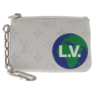 LOUIS VUITTON ルイヴィトン LV ZIP POACH モノグラム ホワイト ジップド ポーチPM コインケース M67809 ホワイト