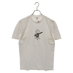 SUPREME シュプリーム 21AW Rocker Tee ロッカーイラストプリント 半袖Tシャツ カットソー ホワイト
