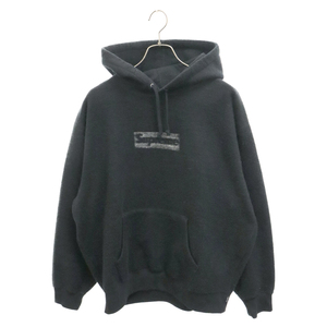 SUPREME シュプリーム 23SS Inside Out Box Logo Hooded Sweatshirt インサイドアウトボックスロゴプルオーバーパーカー ブラック M