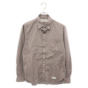 WACKO MARIA ワコマリア MONTI B.D DRESS SHIRT モンティ ボタンダウンドレスシャツ パープル