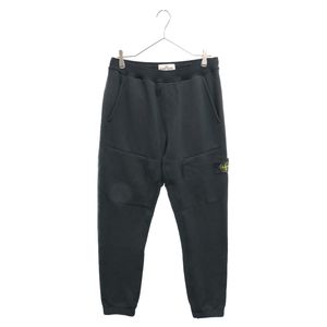 STONE ISLAND ストーンアイランド JERSEY SWEAT PANTSジャージースウェットトラックパンツ ブラック 731563847