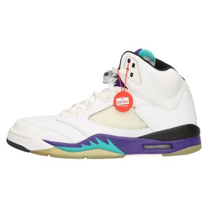 NIKE ナイキ AIR JORDAN 5 RETRO LS ハイカットスニーカー ホワイト US8.5/26.5cm 314259-131