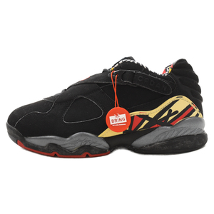 ナイキ Nike Air Jordan 8 Retro Low Playoffs エアジョーダン8 レトロ ロー プレイオフ スニーカー ブラック 306157-061 26.5cm/US8.5