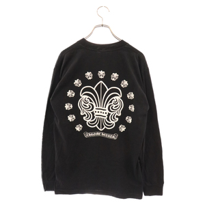 CHROME HEARTS クロムハーツ オールドモデル BS CH LOGO L/S Tee オールドモデル フレア ロゴ長袖Tシャツ ブラック