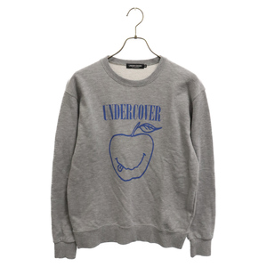 UNDERCOVER アンダーカバー 17AW SMILE APPLE SWEAT スウェット トレーナー グレー