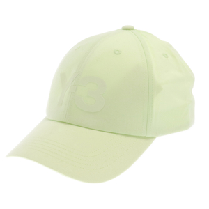 Y-3 ワイスリー LOGO CAP ロゴデザイン 6パネルキャップ 帽子 グリーン HD3310