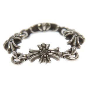 CHROME HEARTS クロムハーツ RING TNY E CH PLS DIA タイニーECHプラス シルバーリング ダイヤ 10号