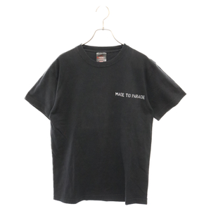 VINTAGE ヴィンテージ 00S VINTAGE ゼム クルックド ヴァルチャーズ SHOOTボディ プリントTシャツ 半袖カットソー ブラック