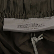 FOG Essentials フィアオブゴッド エッセンシャル Nylon Short Light Tuscan ラバーロゴハーフパンツ ショーツ ブラウン_画像5