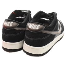 NIKE ナイキ DUNK LOW RETRO AIRBRUSH SWOOSH FD6923-001 ダンク エアブラシ スウッシュ ローカットスニーカー US10.5/28.5cm ブラック_画像4