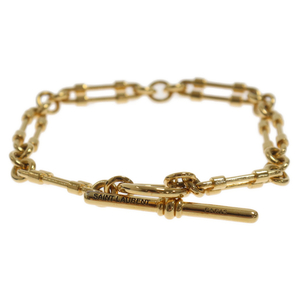 SAINT LAURENT PARIS サンローランパリ T-Bar Chain Bracelet Tバーチェーンブレスレット 652764 ゴールド