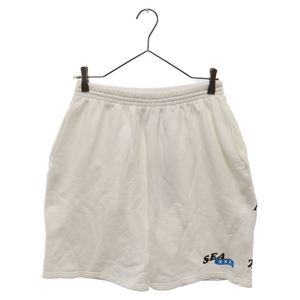 WIND AND SEA ウィンダンシー×GOD SELECTION XXX SWEAT SHORTS ゴッドセレクション ロゴプリント スウェット ハーフパンツ ショートパンツ