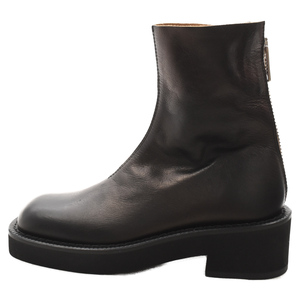 MM6 Maison Margiela エムエムシックスメゾンマルジェラ ANKLE BOOT アンクル ブーツ スクエアトゥ ブーツ レディース ブラウン 37 1/2