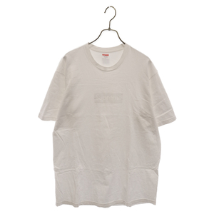 SUPREME シュプリーム 23SS Tonal Box Tee トーナル ボックスロゴ 半袖Tシャツ カットソー ホワイト