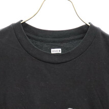 SEQUEL シークエル 22AW グラフィックプリント クルーネック半袖Tシャツ カットソー ブラック SQ-22AW-ST-08_画像3