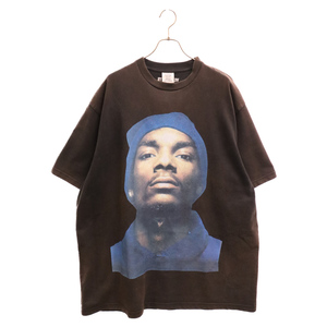 VETEMENTS ヴェトモン 16AW Snoop Dogg スヌープドッグプリント クルーネック半袖Tシャツカットソー ブラック WF17TP14