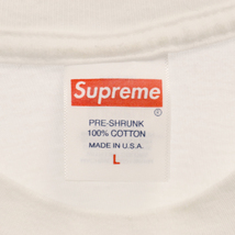 SUPREME シュプリーム 23SS Crown Tee クラウンロゴプリント半袖Tシャツ ホワイト_画像5