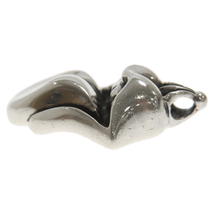 CHROME HEARTS クロムハーツ LIPS TONGUE CHARM リップアンドタンチャーム シルバーネックレストップ_画像3