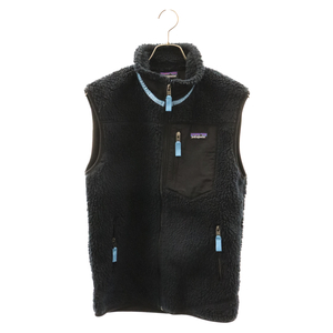 PATAGONIA パタゴニア 19AW CLASSIC RETRO X VEST ジップアップボアベスト ネイビー 23048