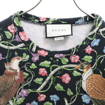 GUCCI グッチ 17SS Birds Of Prey Print Cotton Sweatshirt 総柄デザインスウェットトレーナー マルチ 408241 X3F37_画像3