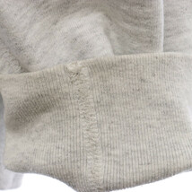 SUPREME シュプリーム 22SS Raised Handstyle Hooded Sweatshirt Ash Grey レイズドハンドスタイル ロゴ刺繍 プルオーバーパーカー グレー_画像4