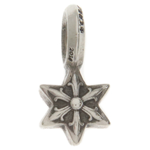 CHROME HEARTS クロムハーツ STACK STAR スタースタックチャーム シルバーネックレストップ_画像2