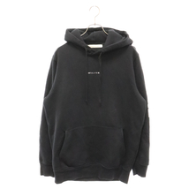 1017 ALYX 9SM アリクス TECHNO HOODIE アームプリント プルオーバーパーカー フーディー ブラック_画像1