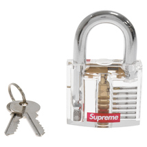 SUPREME シュプリーム 20SS Transparent Lock Clear トランスペアレント ロック クリア/南京錠_画像5