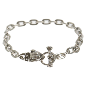 Travis Walker トラヴィスワーカー PANTHER CHARM OVAL LINK BRACELET パンサーチャームブレスレット シルバー BRS119