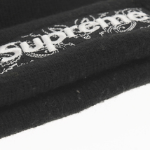 SUPREME シュプリーム 19AW ×NEWERA Bandana Box Logo Beanie ニューエラ バンダナボックスロゴビーニー ニットキャップ ブラック_画像5