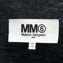 MM6 Maison Margiela エムエムシックスメゾンマルジェラ フロントブランドロゴ 半袖Tシャツ ブラック S52GC0230 S24312_画像5