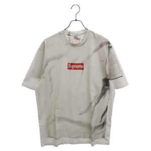 シュプリーム 24SS×エムエムシックス メゾンマルジェラ ボックスロゴ半袖Tシャツ 半袖カットソー ホワイト