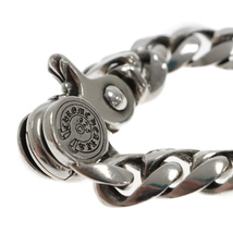 CHROME HEARTS クロムハーツ CLSC CHN LNK クラシックリンククリップ シルバーブレスレット 国内ギャランティ付き_画像5