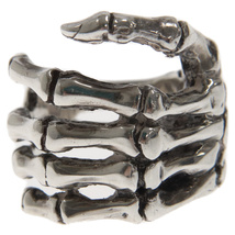 CRAZY PIG クレイジーピッグ Bone Hand Ring ボーンハンドリング シルバー 指輪_画像4