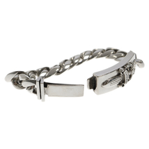 CHROME HEARTS クロムハーツ ID DAGGER ダガーIDクラシックリンク シルバーブレスレット 13LINK_画像6