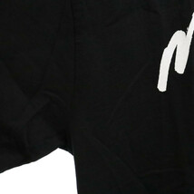 MAISON KITSUNE メゾンキツネ フロントロゴプリント 半袖Tシャツ ブラック AM00104KJ008_画像6