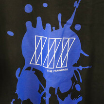ゴッドセレクショントリプルエックス ×フラグメントデザイン 7周年 ロゴプリント半袖Tシャツカットソー ブラック_画像5