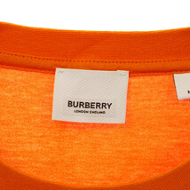 BURBERRY バーバリー Hoeseferry Logo Tee ホースフェリー ロゴ 半袖Tシャツ オレンジ 8040692_画像5