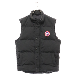 CANADA GOOSE カナダグース GARSON VEST ギャルソン ジップアップ ダウンベスト ブラック 4151M