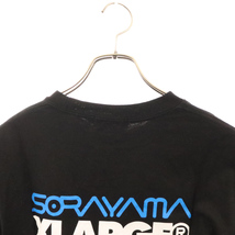 エクストララージ × ソラヤマハジメ ロボットドッグ グラフィックプリント半袖Tシャツ カットソー ブラック_画像4