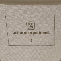 UNIFORM EXPERIMENT ユニフォームエクスペリメント×フラグメントデザイン トラディッション ロゴ 半袖Tシャツ UE-220008_画像5